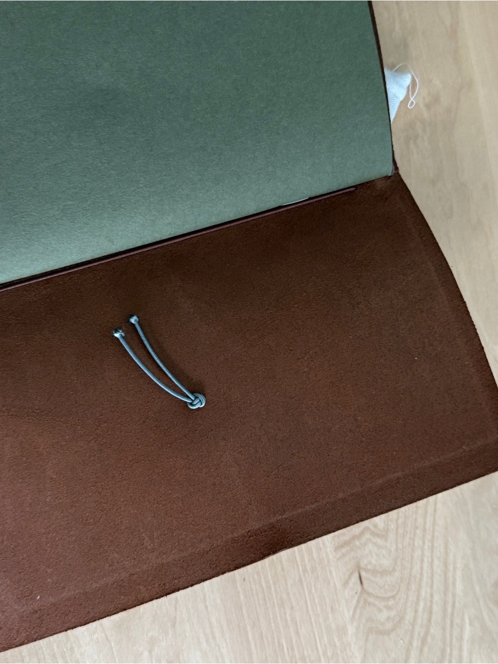 Brown Leather Road Trip Planner Notebook - Picture 4 of 4
